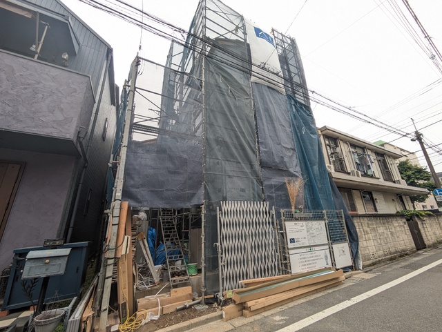 建物外観　外観（建築中　２０２６．５．２３）