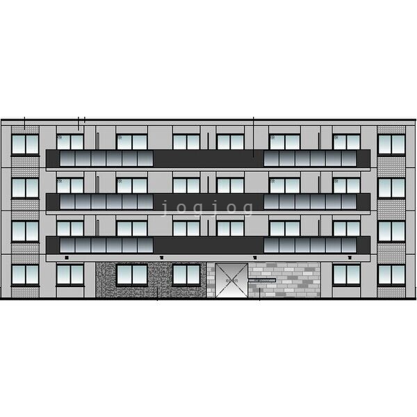 建物外観　外観パース