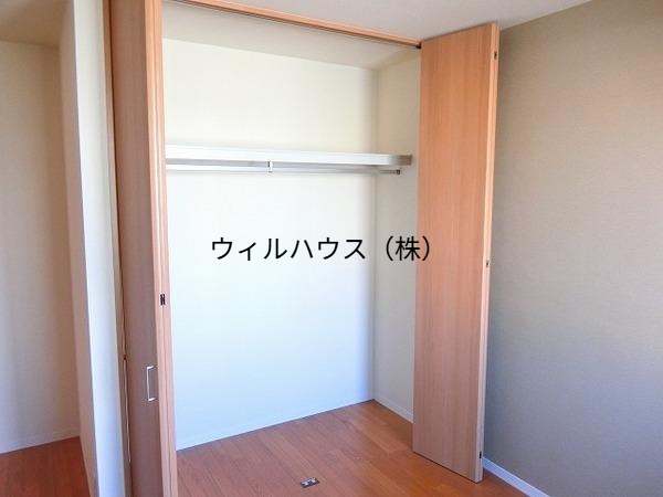 収納　クローゼット！