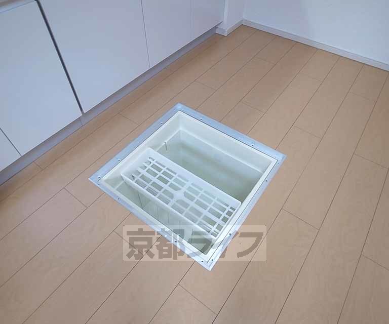 収納　床下収納です。