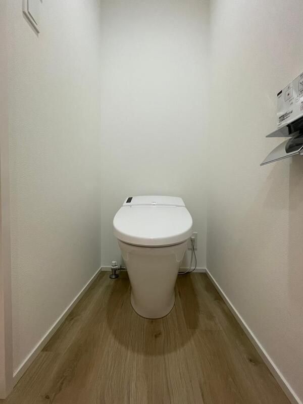 トイレ　ゆったりとした空間のトイレです