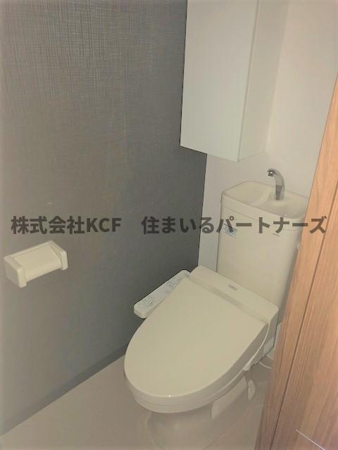 トイレ　ゆったりとした空間のトイレです