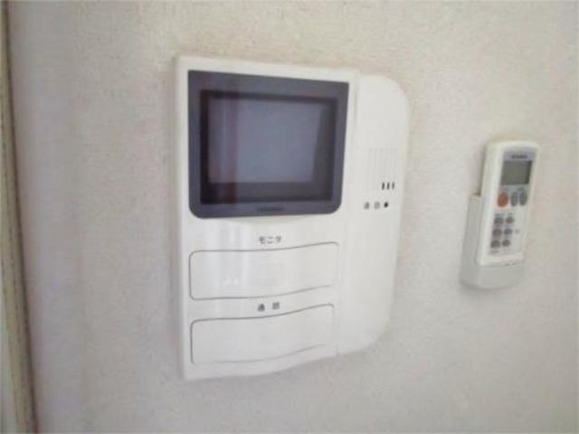 セキュリティ　モニター付きインターホン