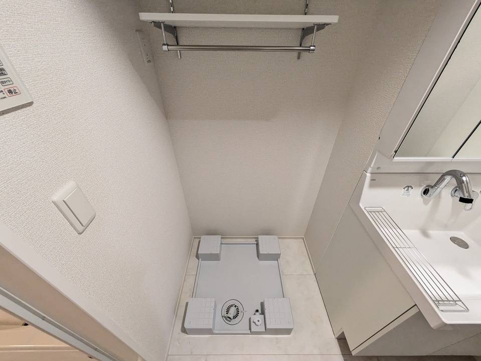 その他設備　洗濯機置場