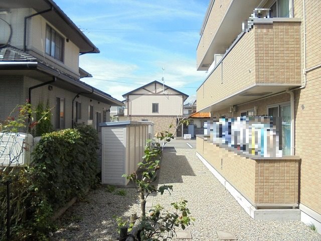 眺望　写真は1-B号室です。(参考)