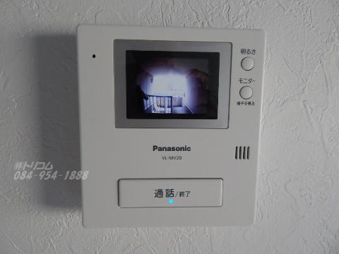 セキュリティ　カメラ付インターホン（イメージ）
