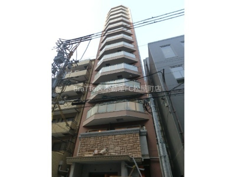 建物外観　マンション外観（建築中）