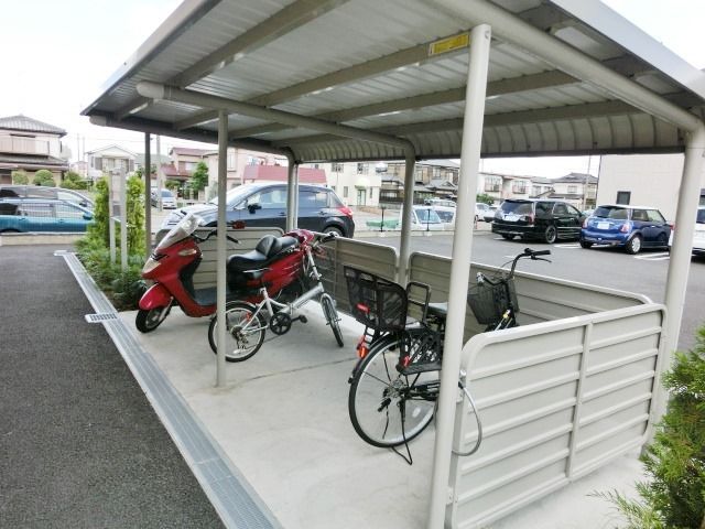その他共有部分　敷地内の駐輪場ひろびろ