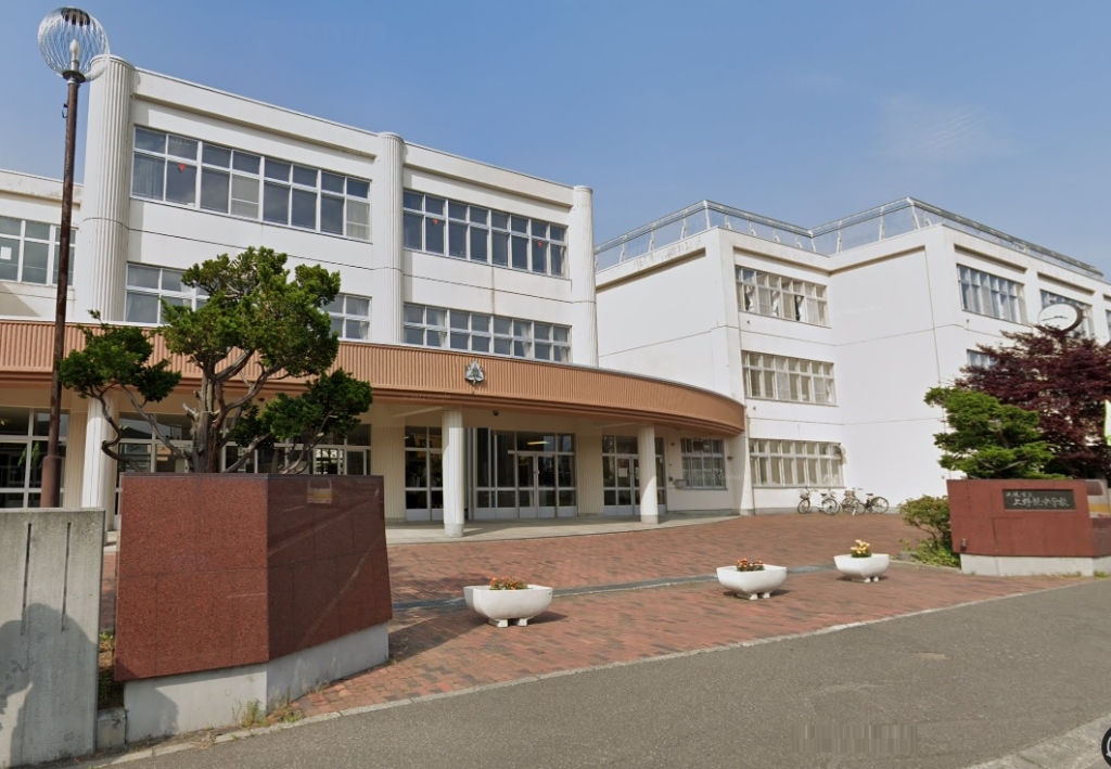 中学校　札幌市立上野幌中学校（中学校）まで702m