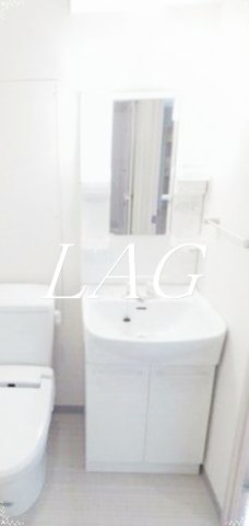 洗面設備　洗面台です。