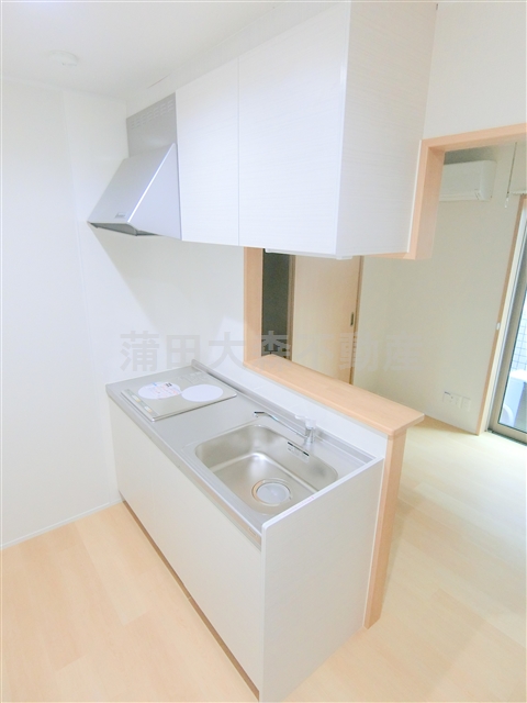 キッチン　IH2口カウンターキッチン