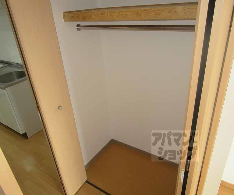 収納　３１０号室の写真です。