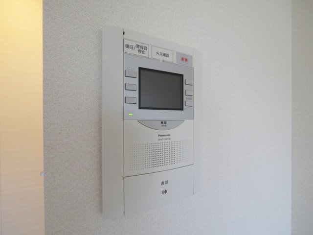 セキュリティ　モニター付きインターホンです