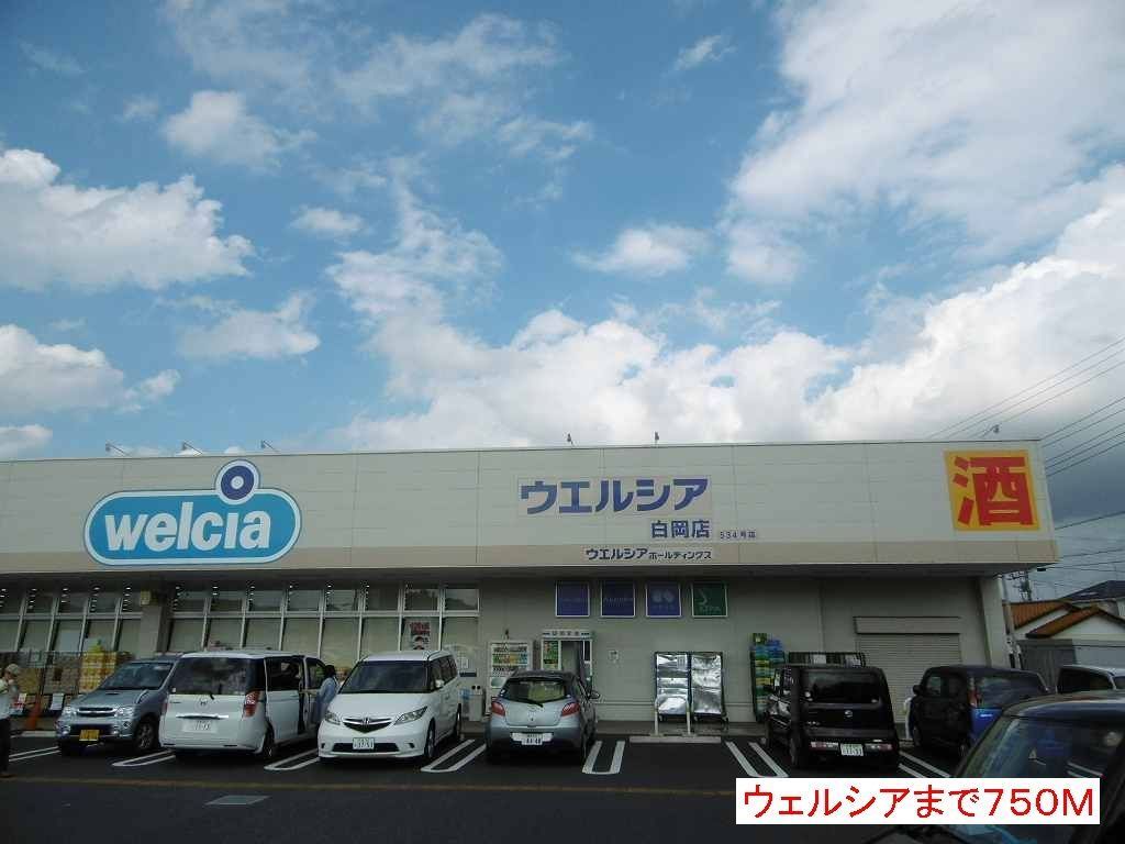 ドラックストア　ウエルシア白岡店（ドラッグストア）まで750m