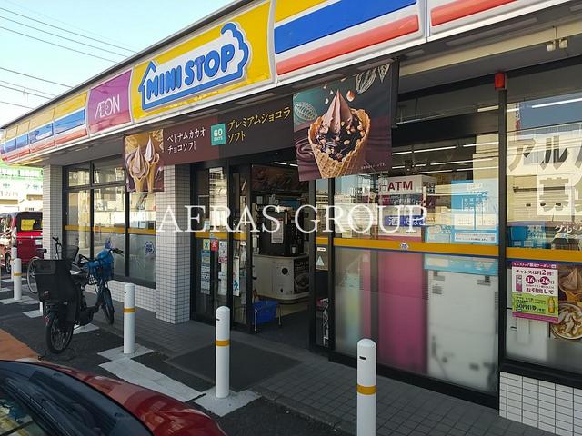 コンビニ　ミニストップ 串崎新田店（コンビニ）まで387m