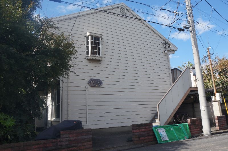 建物外観　積水ハウス施工アパート。