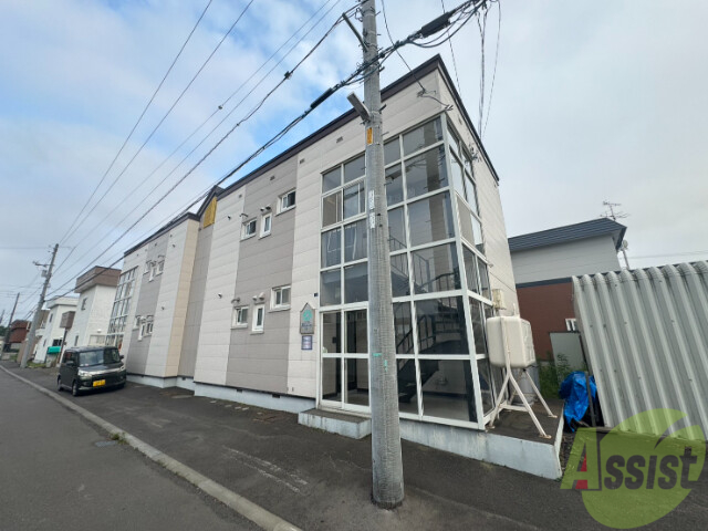建物外観　札幌市北区篠路９条「ルミエール９３」