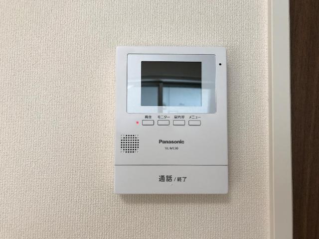 セキュリティ　カメラ付インターホン（イメージ）