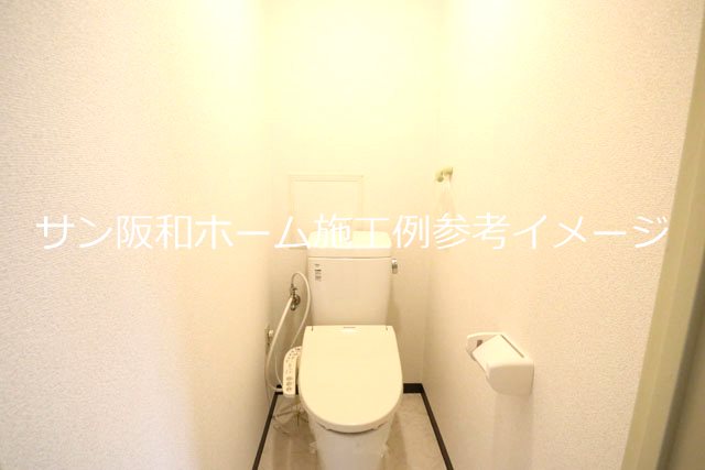 トイレ　同物件別室施工例参考イメージ画像