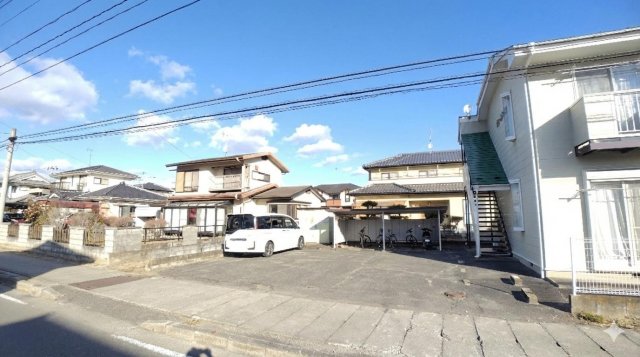 駐車場　駐車場、駐輪場広々