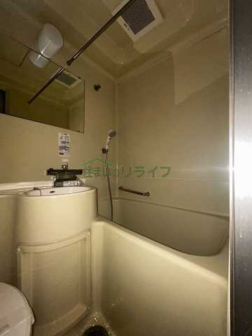 東急田園都市線 渋谷駅 徒歩4分 15階建 築48年の風呂写真