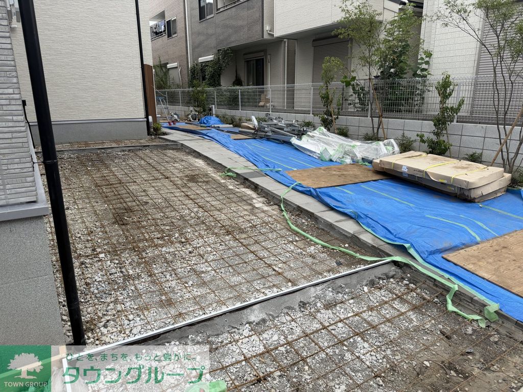バルコニー　庭