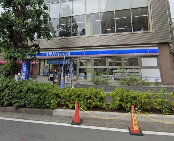 コンビニ　ローソン 広尾高校前店（コンビニ）まで74m