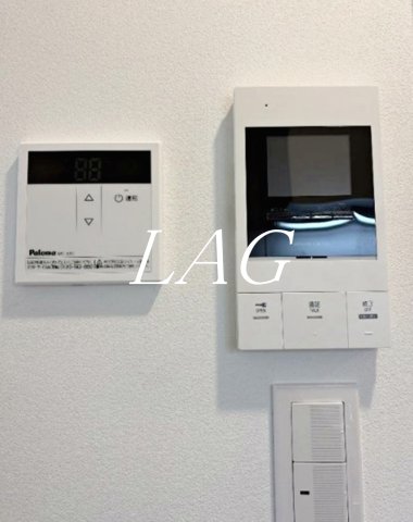 セキュリティ　モニター付きインターホンです。