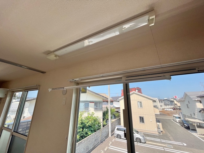 その他設備　室内物干し
