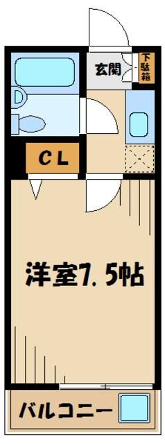 ヒルトップハイツの間取り写真