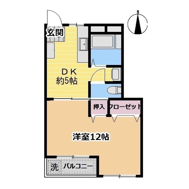 アオキビルの間取り写真