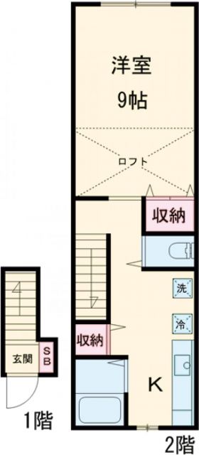 CIDER HOUSEの間取り写真