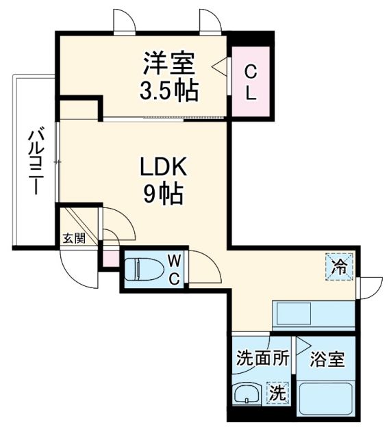 ルーチェの間取り写真