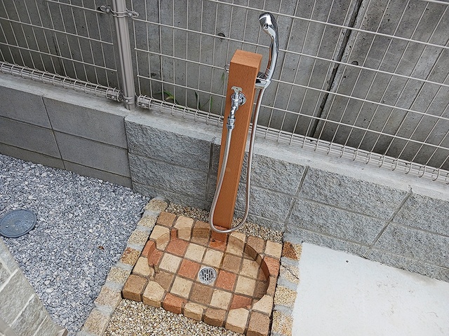 その他　ペット足洗い場