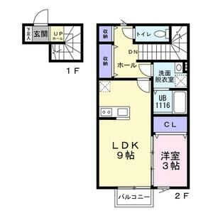 シャンテ二軒茶屋の間取り写真