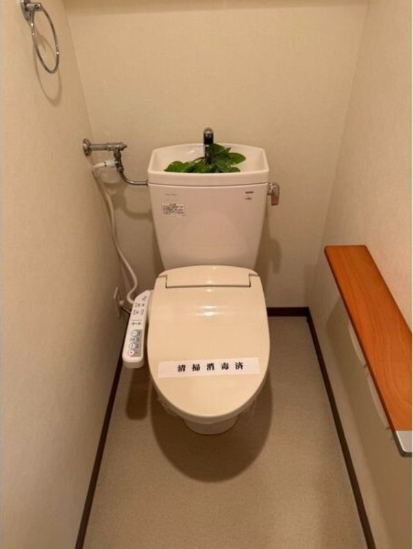 地下鉄南北線 南平岸駅 徒歩9分 9階建 築18年のトイレ写真