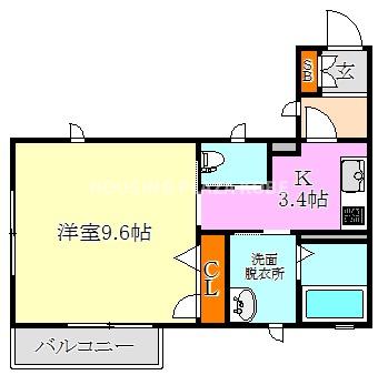 シャーメゾン妙法寺の間取り写真