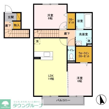 いずみハイツの間取り写真