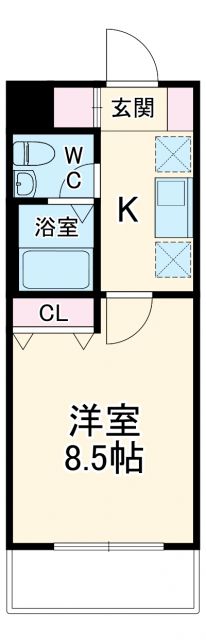 KDXレジデンス溝の口の間取り写真