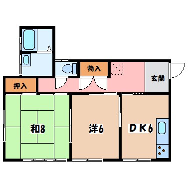 リバーサイド新橋の間取り写真