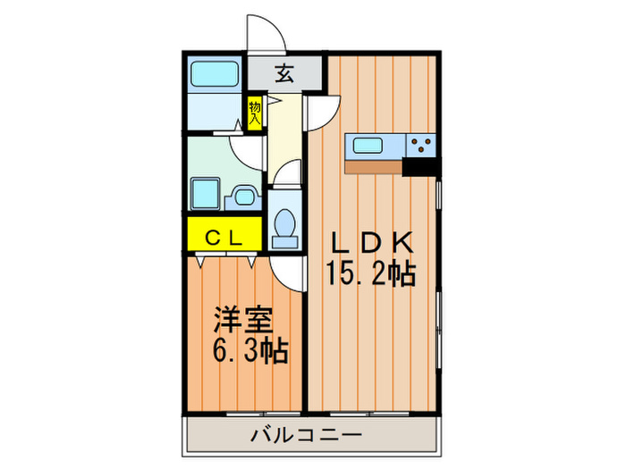 ラヴィベールの間取り写真