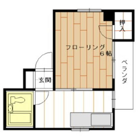 ウエストパークビルの間取り写真