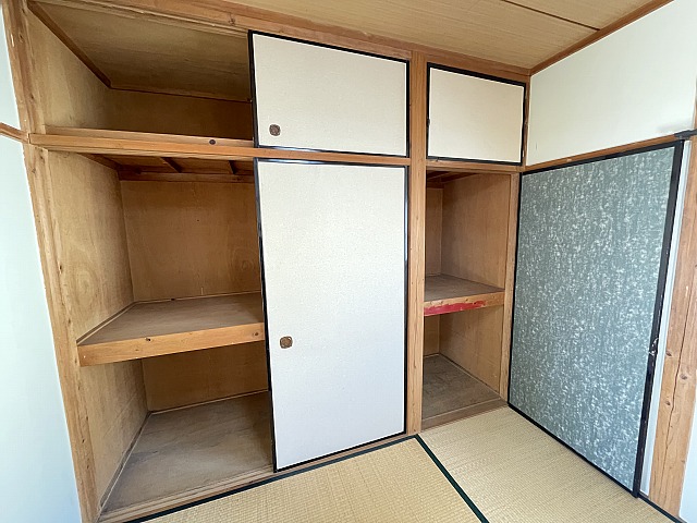 収納　和室には収納たっぷりです！