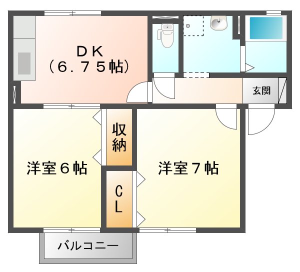 Casa Wakamatsu Aの間取り