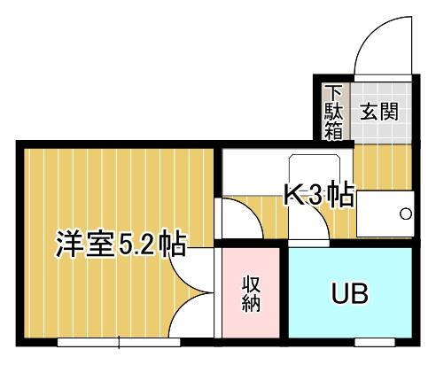 キャセロール青森IIIの間取り