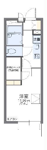 レオパレスかおりの間取り