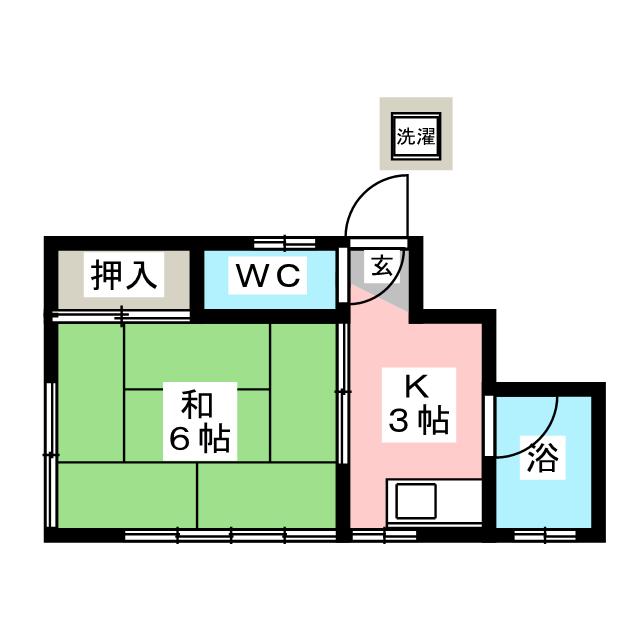 ハイツ高橋の間取り