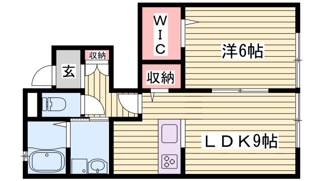 グレンディール垣内の間取り