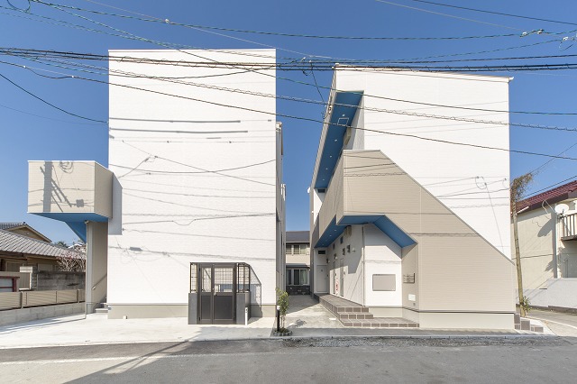 熊本県熊本市中央区本山４（アパート）の賃貸物件の外観