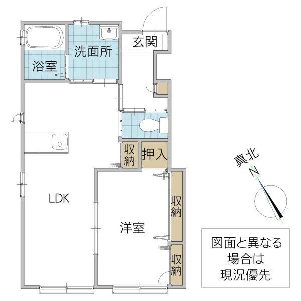 グリーンコーポの間取り